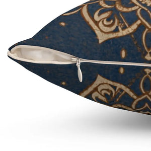 Geometrical Mandal Throw Pillow - Bold Comfort Style - Dipaliz - Pillows