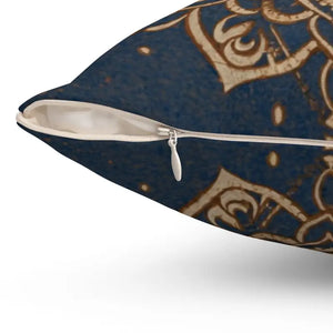 Geometrical Mandal Throw Pillow - Bold Comfort Style - Dipaliz - Pillows