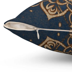 Geometrical Mandal Throw Pillow - Bold Comfort Style - Dipaliz - Pillows