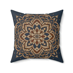 Geometrical Mandal Throw Pillow - Bold Comfort Style - Dipaliz - Pillows