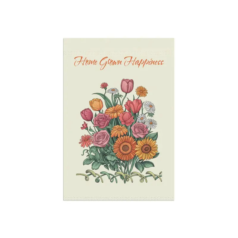 Elevate your Space with the Home Grown Happiness Banner - Decor