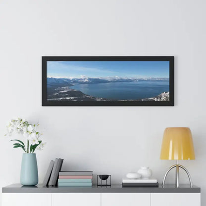 Elevate your Space: Stunning Lake Tahoe Framed Poster