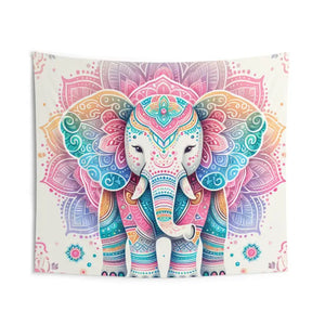 Home Decor - Polyester Indoor Wall Mandala Art - Vibrant Luxury - Dipaliz 104’’ × 88’’