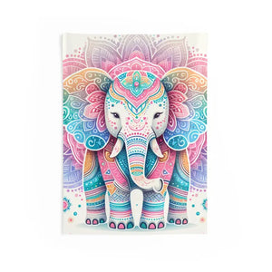 Home Decor - Polyester Indoor Wall Mandala Art - Vibrant Luxury - Dipaliz 26’’ × 36’’