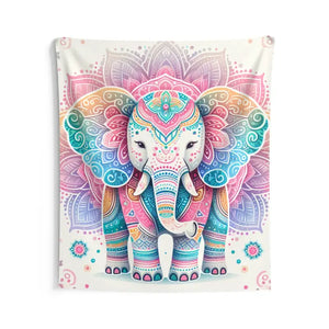 Home Decor - Polyester Indoor Wall Mandala Art - Vibrant Luxury - Dipaliz 68’’ × 80’’