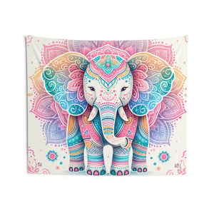 Home Decor - Polyester Indoor Wall Mandala Art - Vibrant Luxury - Dipaliz 80’’ × 68’’