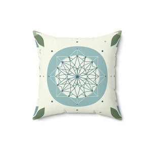 Spun Polyester Square Pillow - Nature Pattern Comfort - Dipaliz - 16’’ × - Throw Pillows