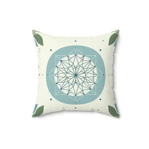 Spun Polyester Square Pillow - Nature Pattern Comfort - Dipaliz - Throw Pillows