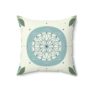 Spun Polyester Square Pillow - Nature Pattern Comfort - Dipaliz - Throw Pillows