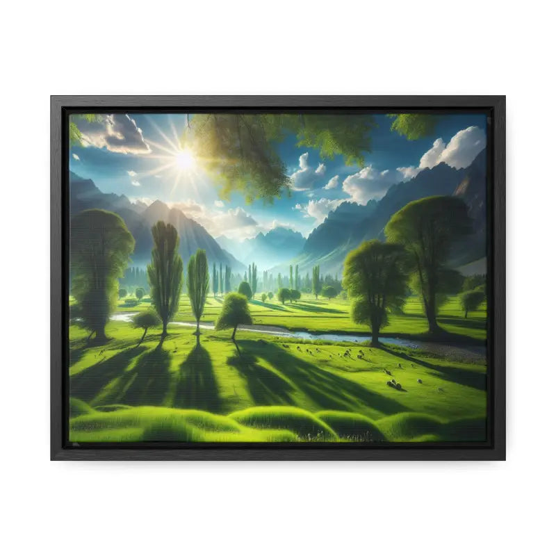 Transform your Space with Nature Gallery Canvas Wraps - 14″ x 11″ / Black / Premium (1.25″)