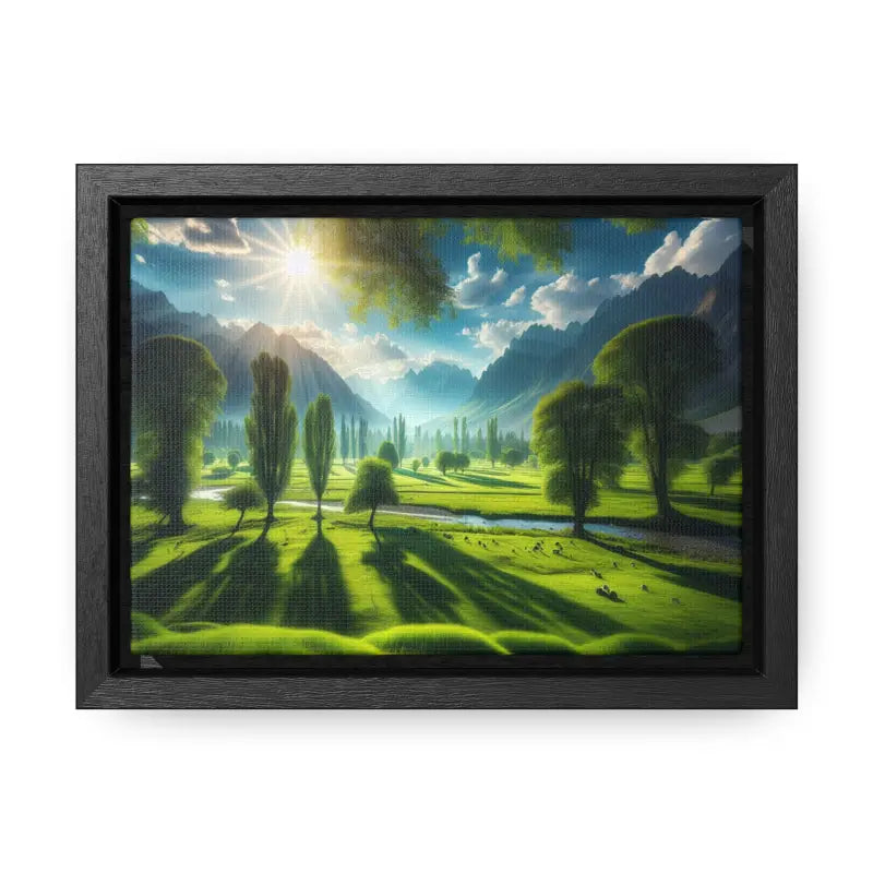 Transform your Space with Nature Gallery Canvas Wraps - 7’’ x 5’’ / Black / Premium (1.25″)