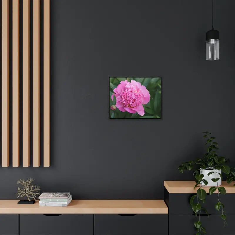 Transform your Space with Pink Peony Gallery Canvas Wraps