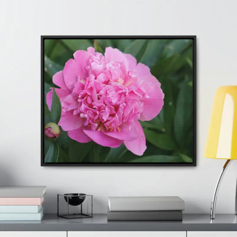 Transform your Space with Pink Peony Gallery Canvas Wraps