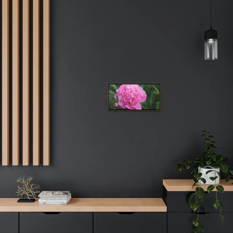 Transform your Space with Pink Peony Gallery Canvas Wraps