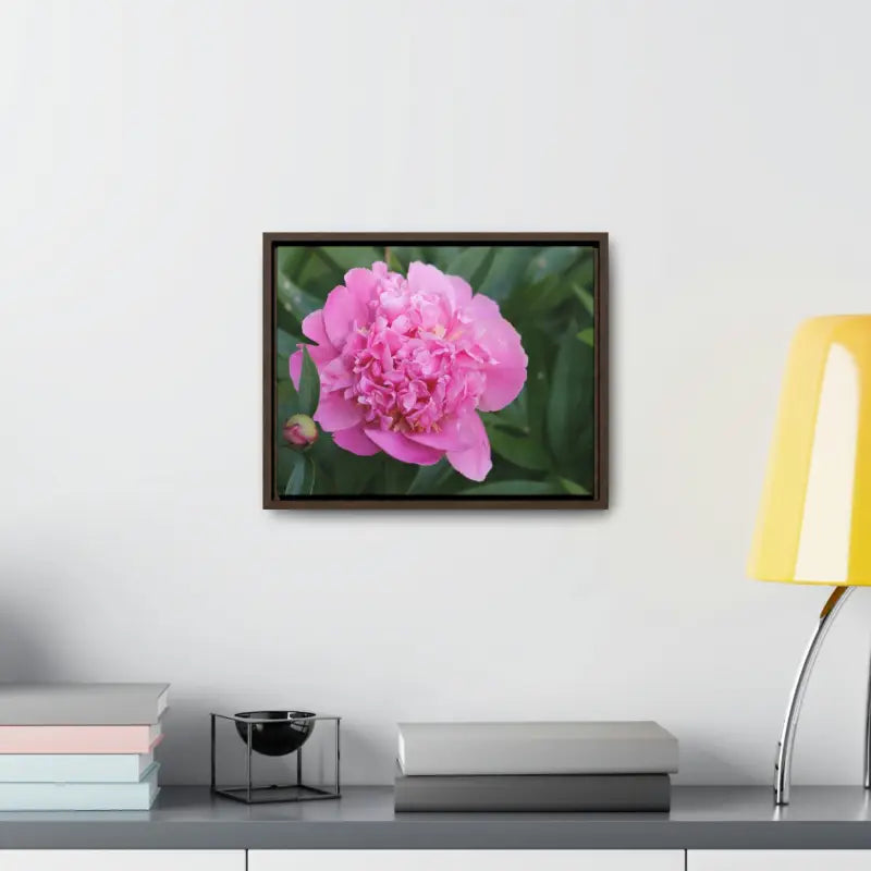 Transform your Space with Pink Peony Gallery Canvas Wraps