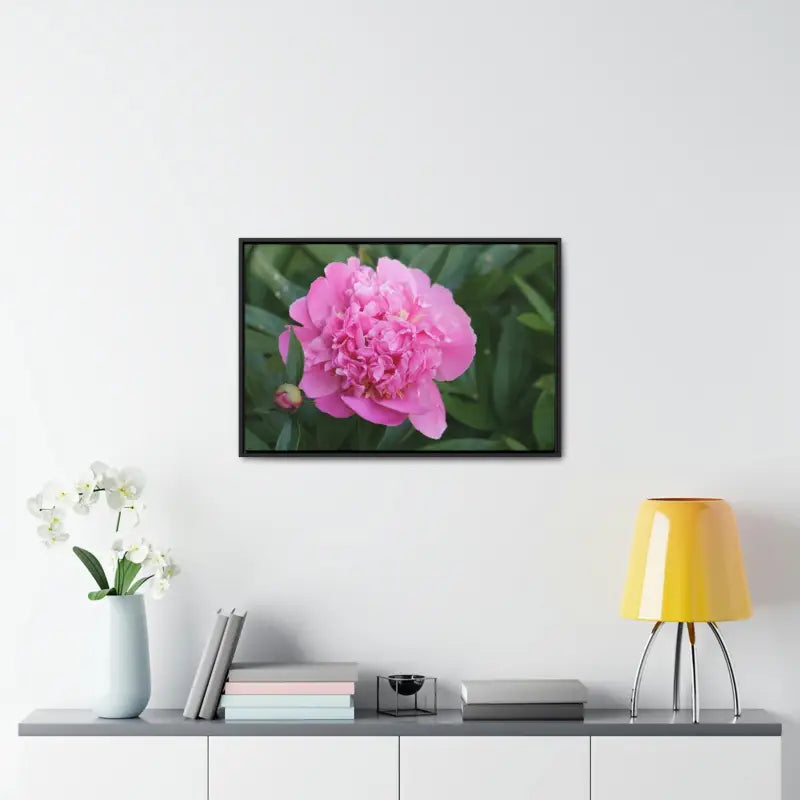 Transform your Space with Pink Peony Gallery Canvas Wraps