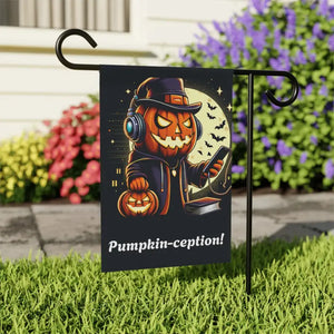 Jack-o’-lantern House Banner - Poly Poplin Canvas - Dipaliz - 12’’ × 18’’ - Flags & Windsocks