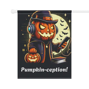 Jack-o’-lantern House Banner - Poly Poplin Canvas - Dipaliz - Flags & Windsocks