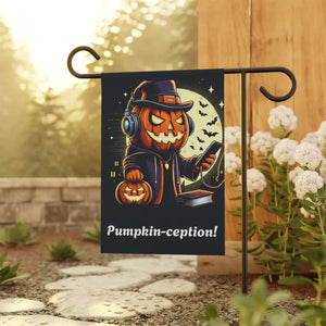 Jack-o’-lantern House Banner - Poly Poplin Canvas - Dipaliz - Flags & Windsocks
