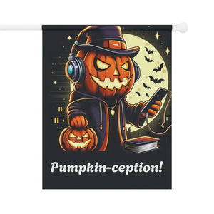 Jack-o’-lantern House Banner - Poly Poplin Canvas - Dipaliz - Flags & Windsocks