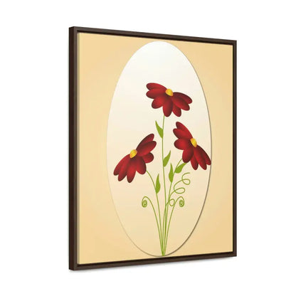 Red Flowers Gallery Canvas Wraps: Elevate your Space