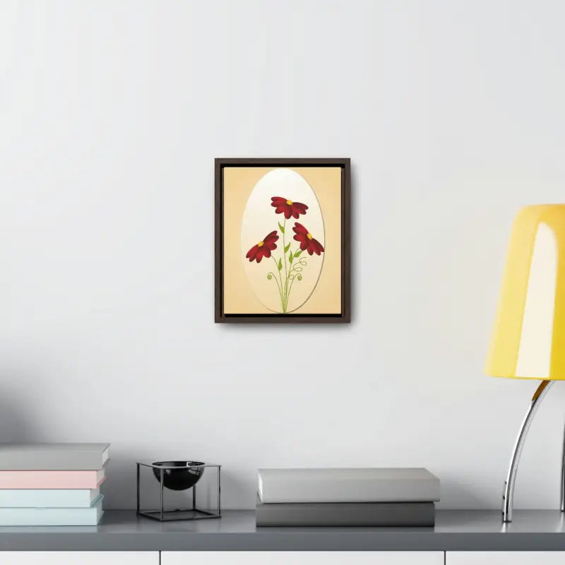 Red Flowers Gallery Canvas Wraps: Elevate your Space