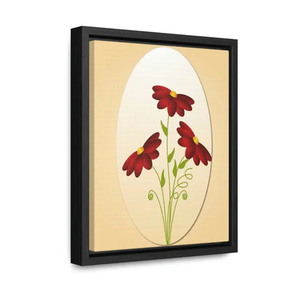 Red Flowers Gallery Canvas Wraps: Elevate your Space