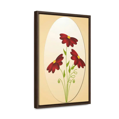 Red Flowers Gallery Canvas Wraps: Elevate your Space