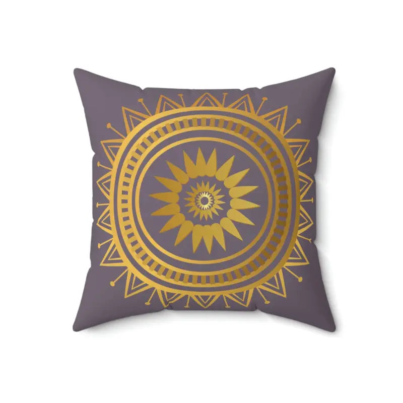 Transform your Space with Geometric Mandala Pillow Magic - 18’’ × Home Decor