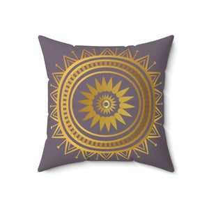 Spun Polyester Square Pillow - Vibrant Chic Decor - Dipaliz - 18’’ × - Throw Pillows