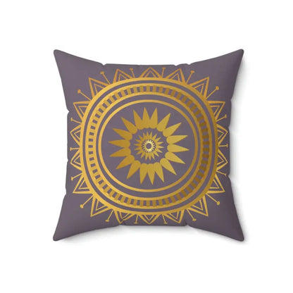 Transform your Space with Geometric Mandala Pillow Magic - 18’’ × Home Decor