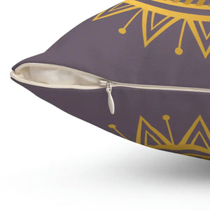 Spun Polyester Square Pillow - Vibrant Chic Decor - Dipaliz - Throw Pillows