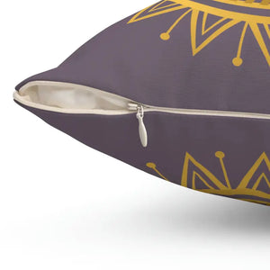 Spun Polyester Square Pillow - Vibrant Chic Decor - Dipaliz - Throw Pillows