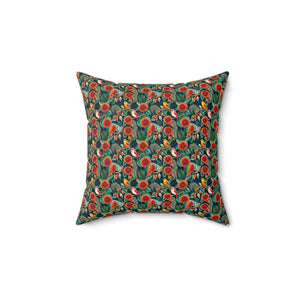 Spun Polyester Square Pillow - Vibrant Comfort Decor - Dipaliz - 14’’ × - Pillows