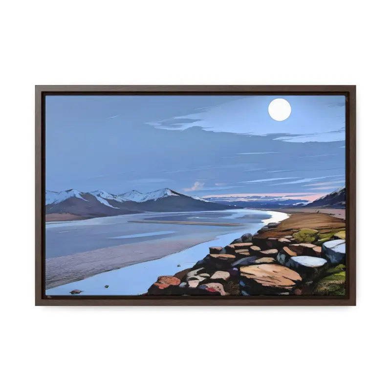 Breathtaking Canvas Wraps to Make your Walls Pop - 18″ x 12″ / Walnut / Premium Gallery (1.25″)