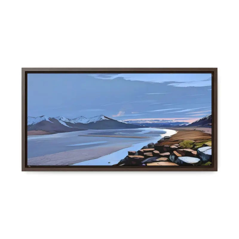 Breathtaking Canvas Wraps to Make your Walls Pop - 20″ x 10″ / Walnut / Premium Gallery (1.25″)