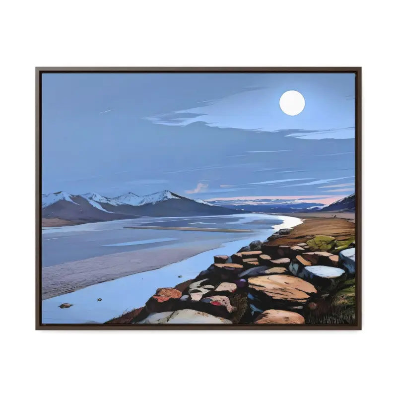 Breathtaking Canvas Wraps to Make your Walls Pop - 30″ x 24″ / Walnut / Premium Gallery (1.25″)