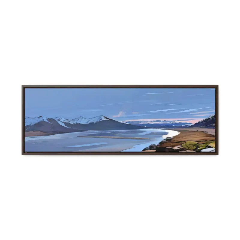 Breathtaking Canvas Wraps to Make your Walls Pop - 36″ x 12″ / Walnut / Premium Gallery (1.25″)