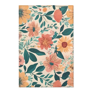 Vintage Flowers Area Rugs - Elegant Cozy Home Decor - Dipaliz - 24’’ × 36’’