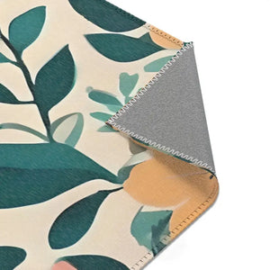 Vintage Flowers Area Rugs - Elegant Cozy Home Decor - Dipaliz