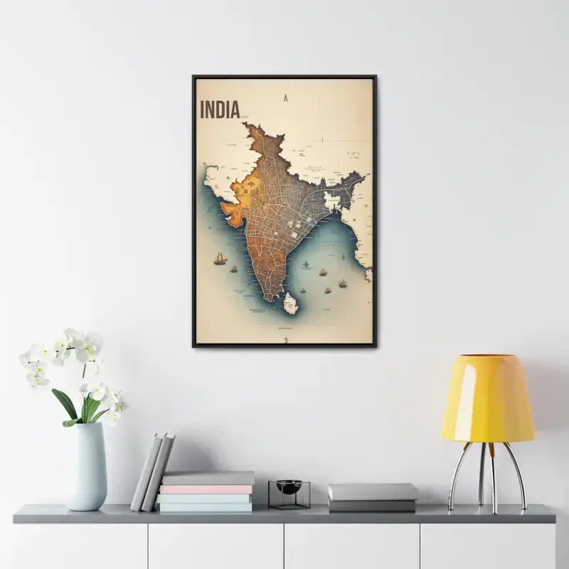 Elevate your Space with Vintage India Gallery Canvas Wrap