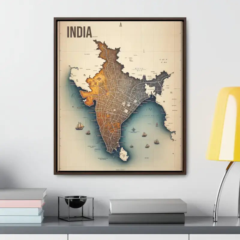 Elevate your Space with Vintage India Gallery Canvas Wrap