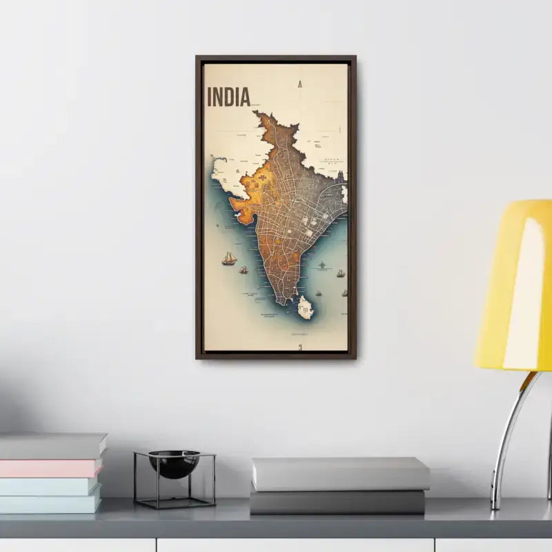 Elevate your Space with Vintage India Gallery Canvas Wrap