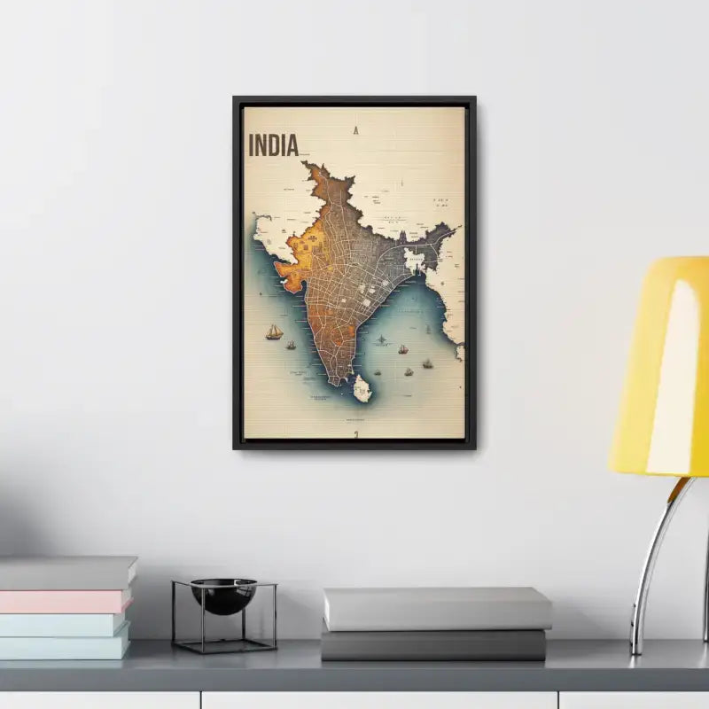 Elevate your Space with Vintage India Gallery Canvas Wrap