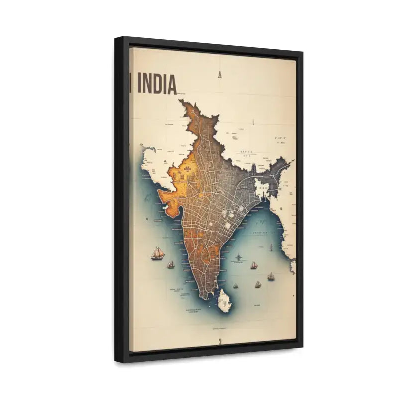 Elevate your Space with Vintage India Gallery Canvas Wrap