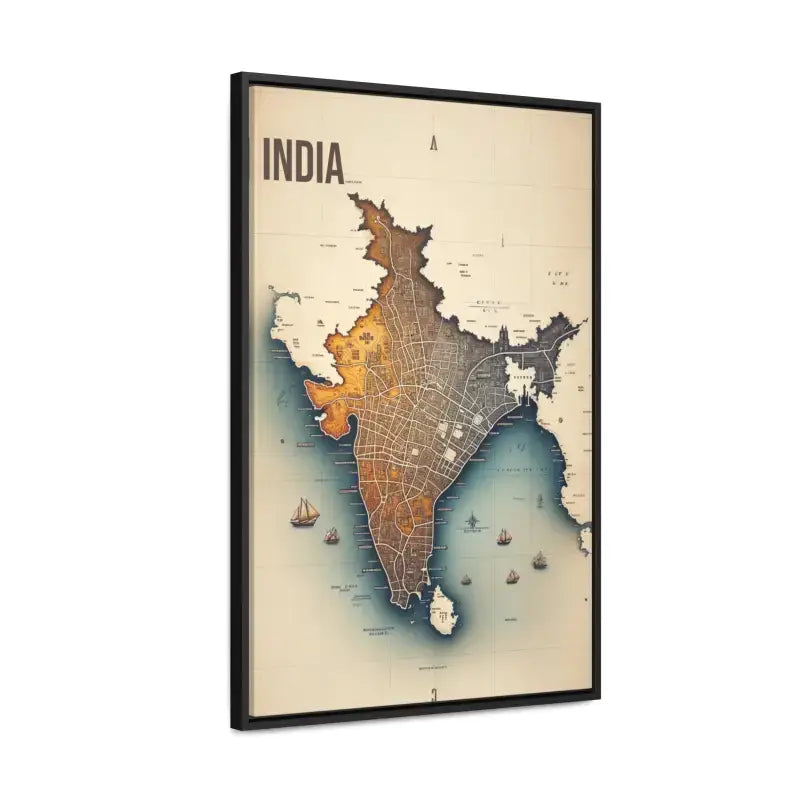 Elevate your Space with Vintage India Gallery Canvas Wrap