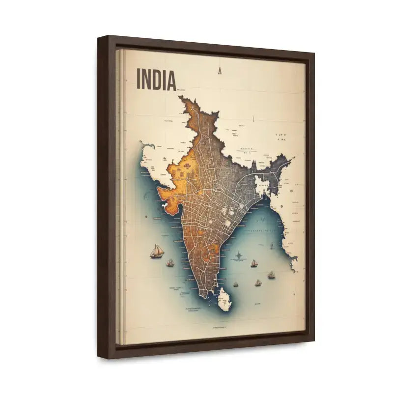 Elevate your Space with Vintage India Gallery Canvas Wrap