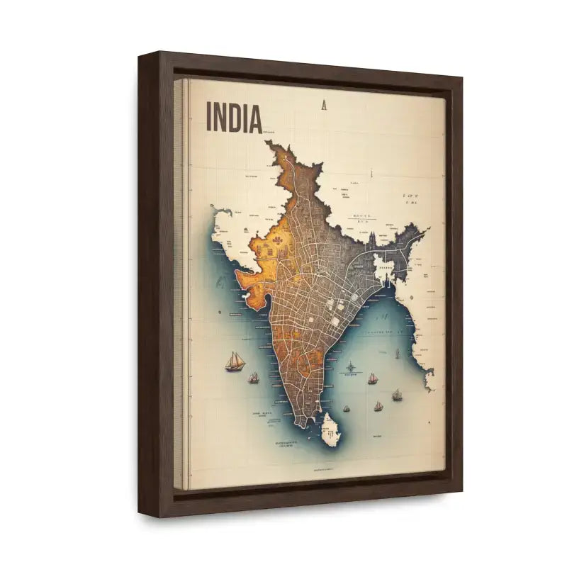 Elevate your Space with Vintage India Gallery Canvas Wrap