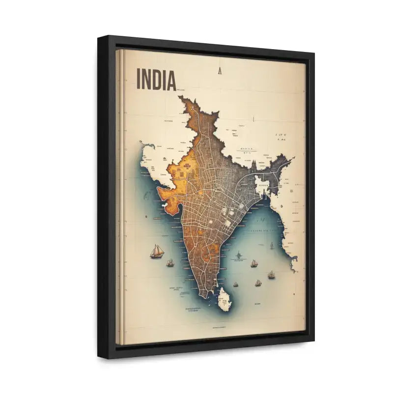 Elevate your Space with Vintage India Gallery Canvas Wrap