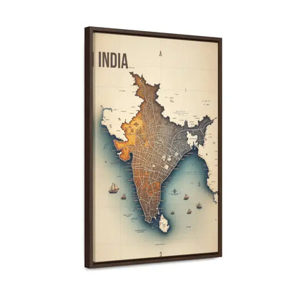 Elevate your Space with Vintage India Gallery Canvas Wrap